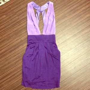 100% silk dress with pockets